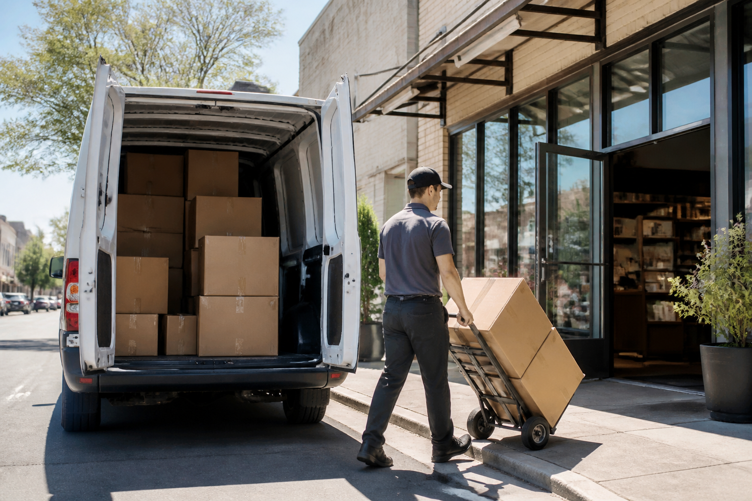 Apps Like OnTrac inspired parcel tracking app preview