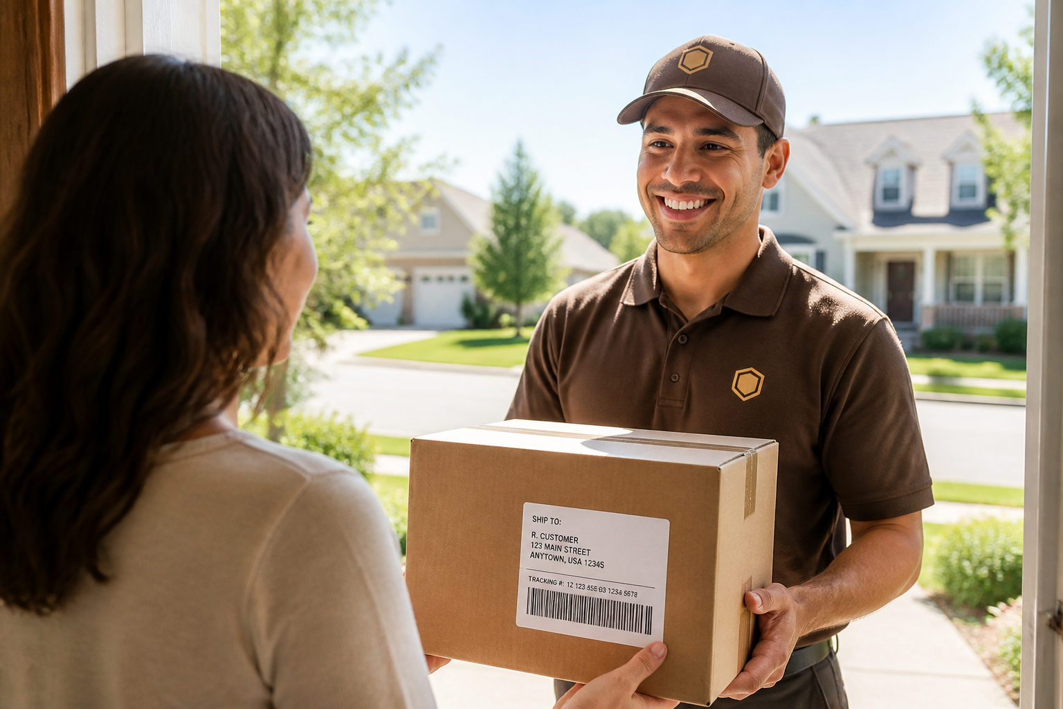 Apps Like UPS Mobile inspired parcel tracking app preview