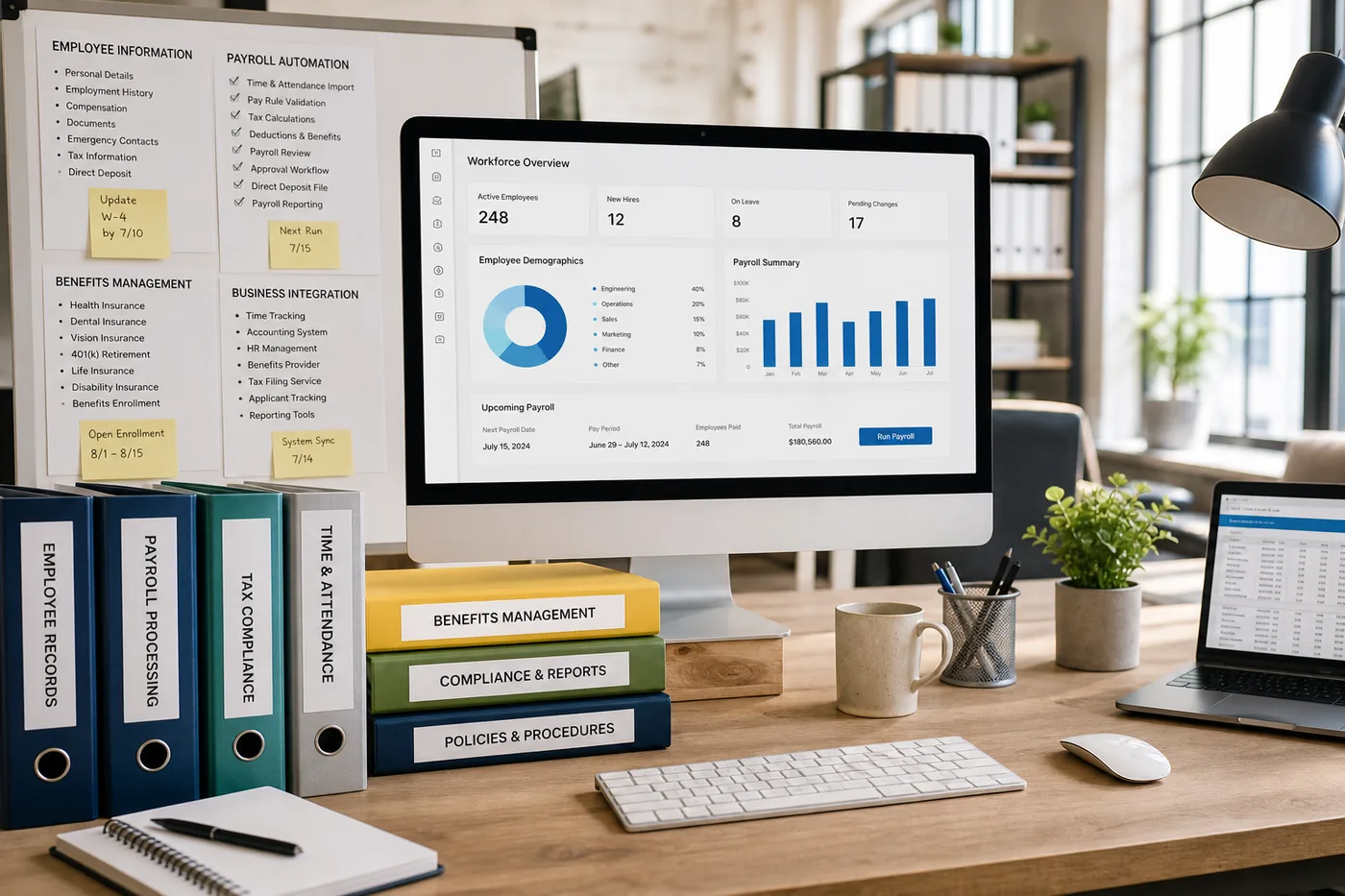 Apps Like Rippling inspired payroll software preview