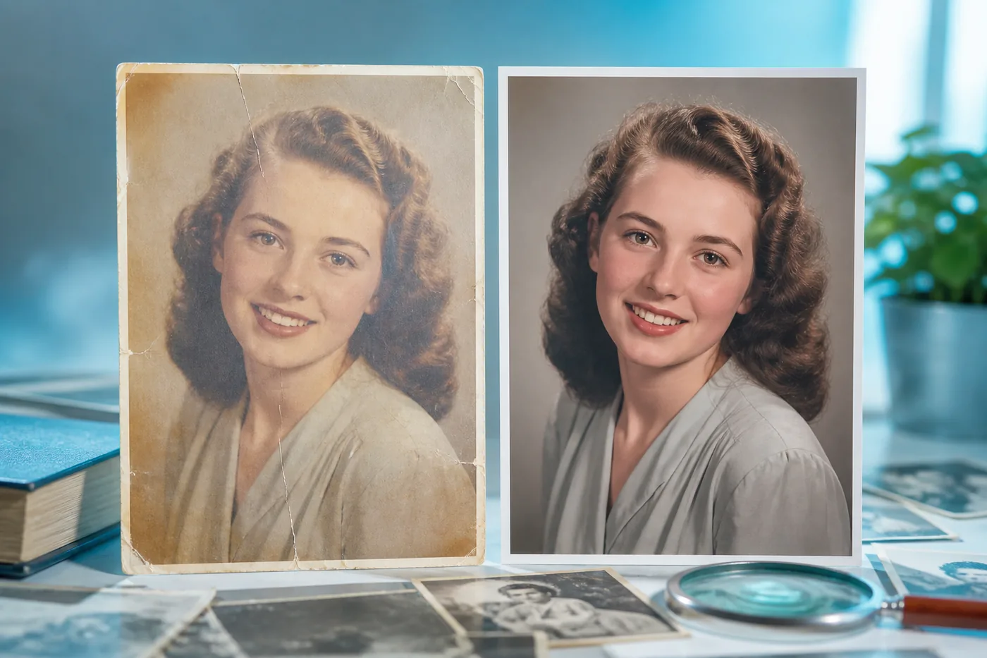 Apps Like Remini inspired photo editing app preview