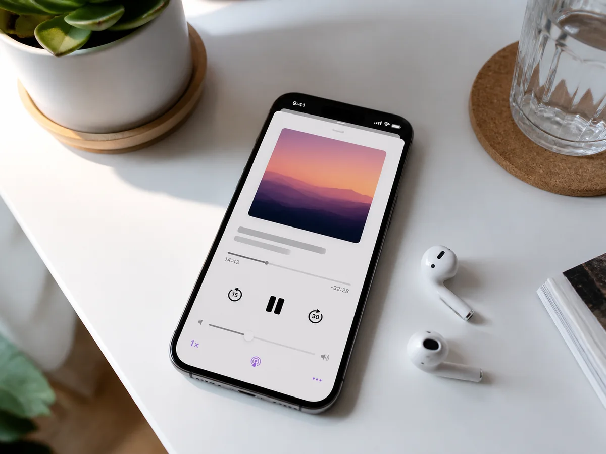 Apple Podcasts inspired podcast app preview