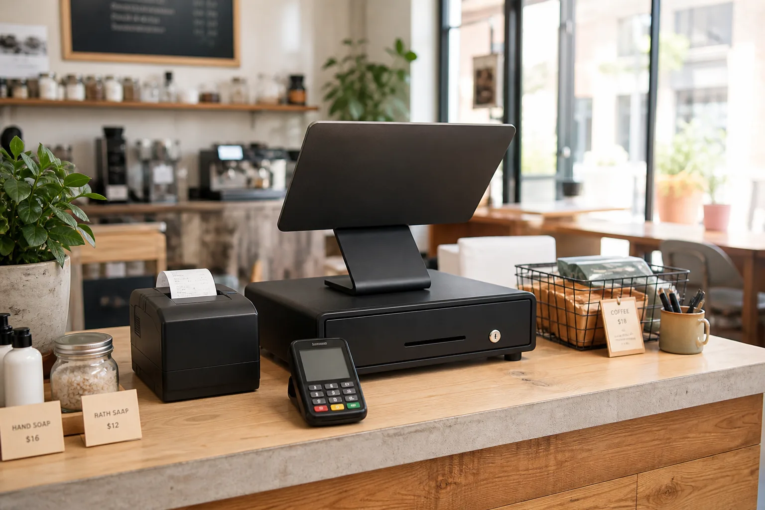 Platforms Like Square inspired retail app preview