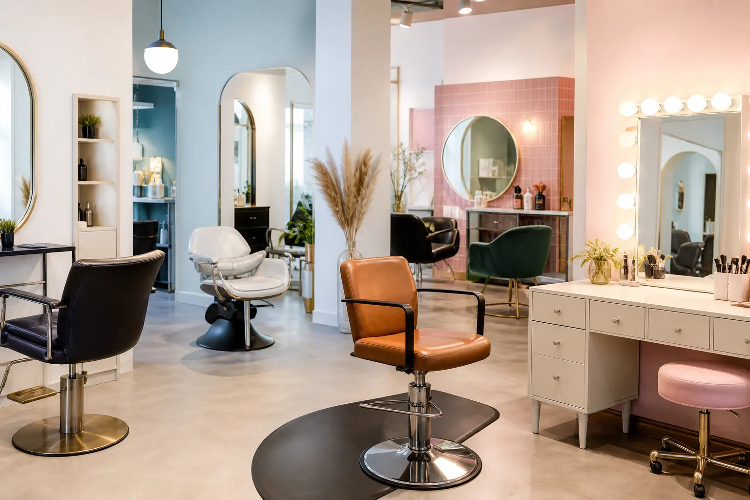 StyleSeat inspired salon app preview