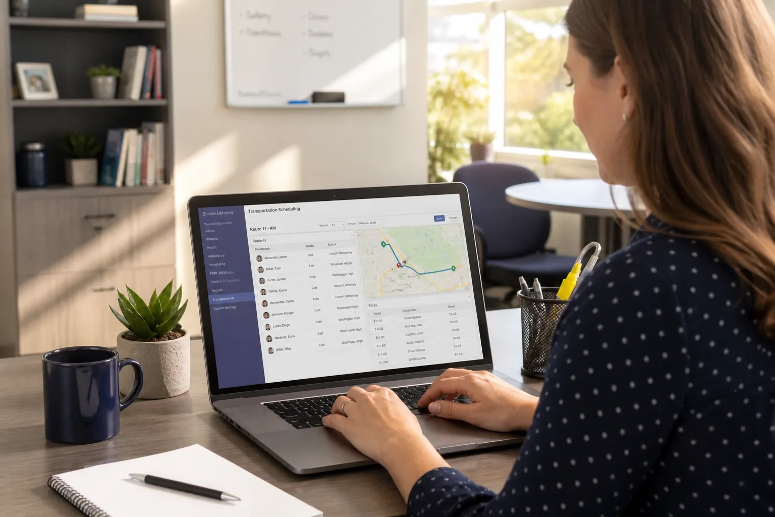 Infinite Campus inspired school management app preview