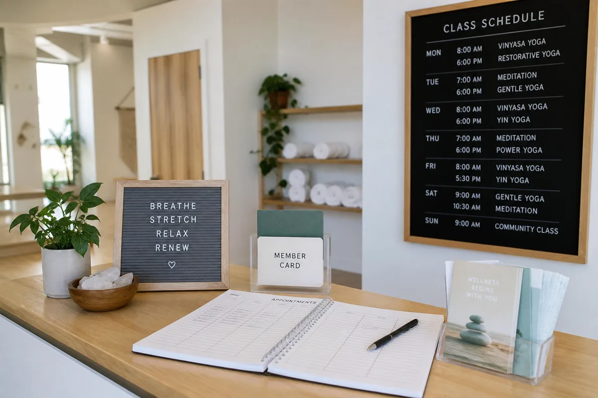 Apps Like Mindbody inspired spa booking software preview