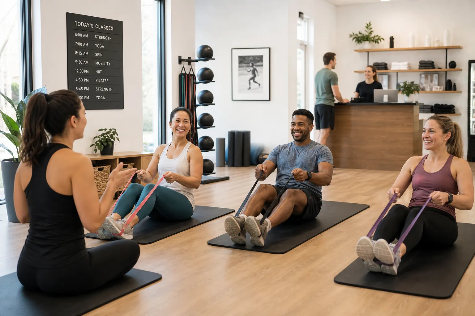Platforms Like Mindbody inspired sports academy software preview