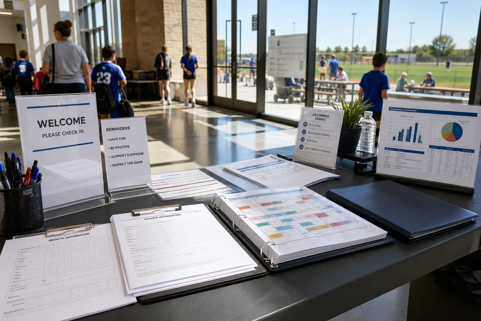 Platforms Like SportsEngine inspired sports coaching app preview