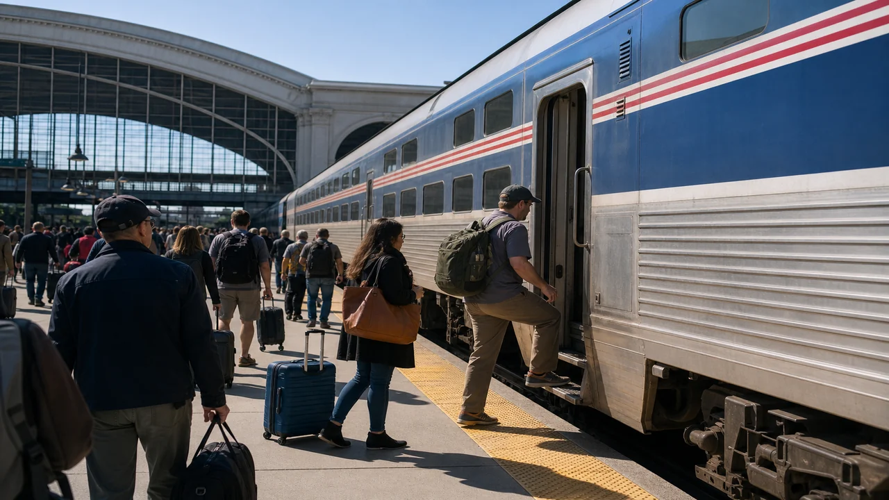 Apps Like Amtrak inspired train ticket booking app preview