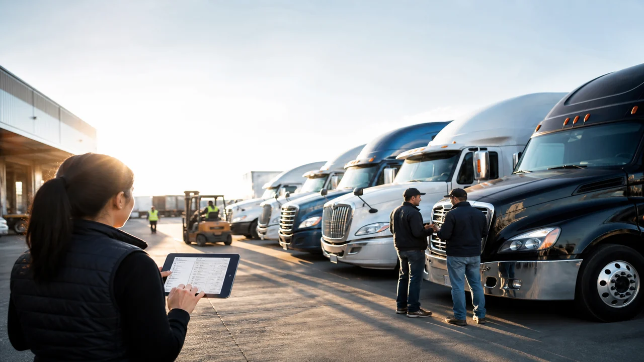 Apps Like Uber Freight inspired truck booking app preview