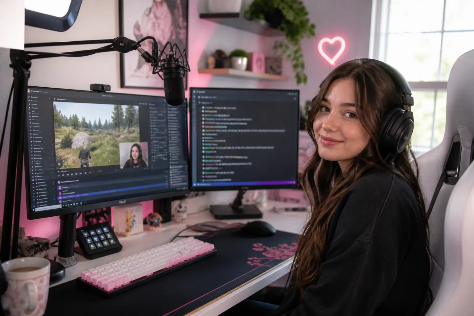 Twitch inspired video streaming app preview