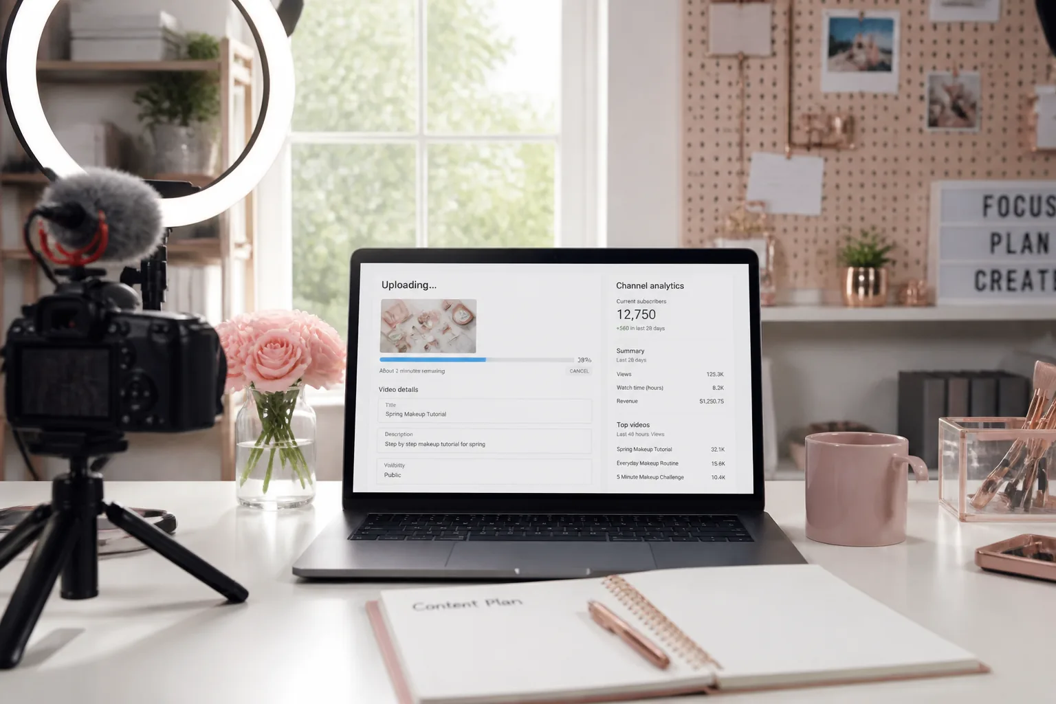 YouTube inspired video streaming app preview