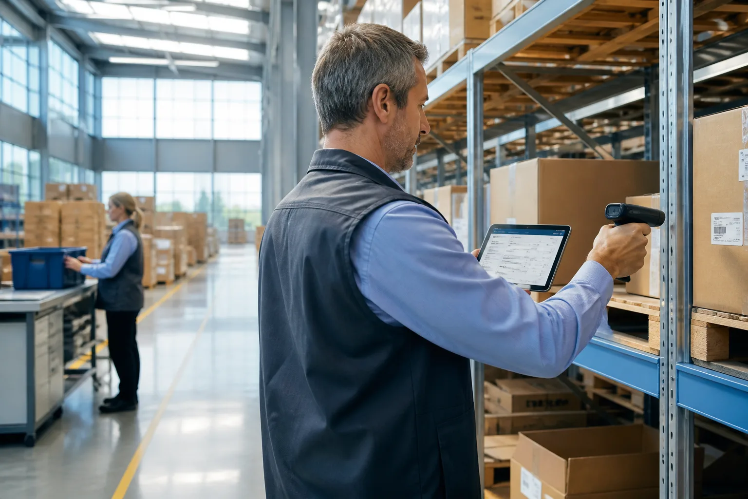Oracle Warehouse Management inspired warehouse management app preview