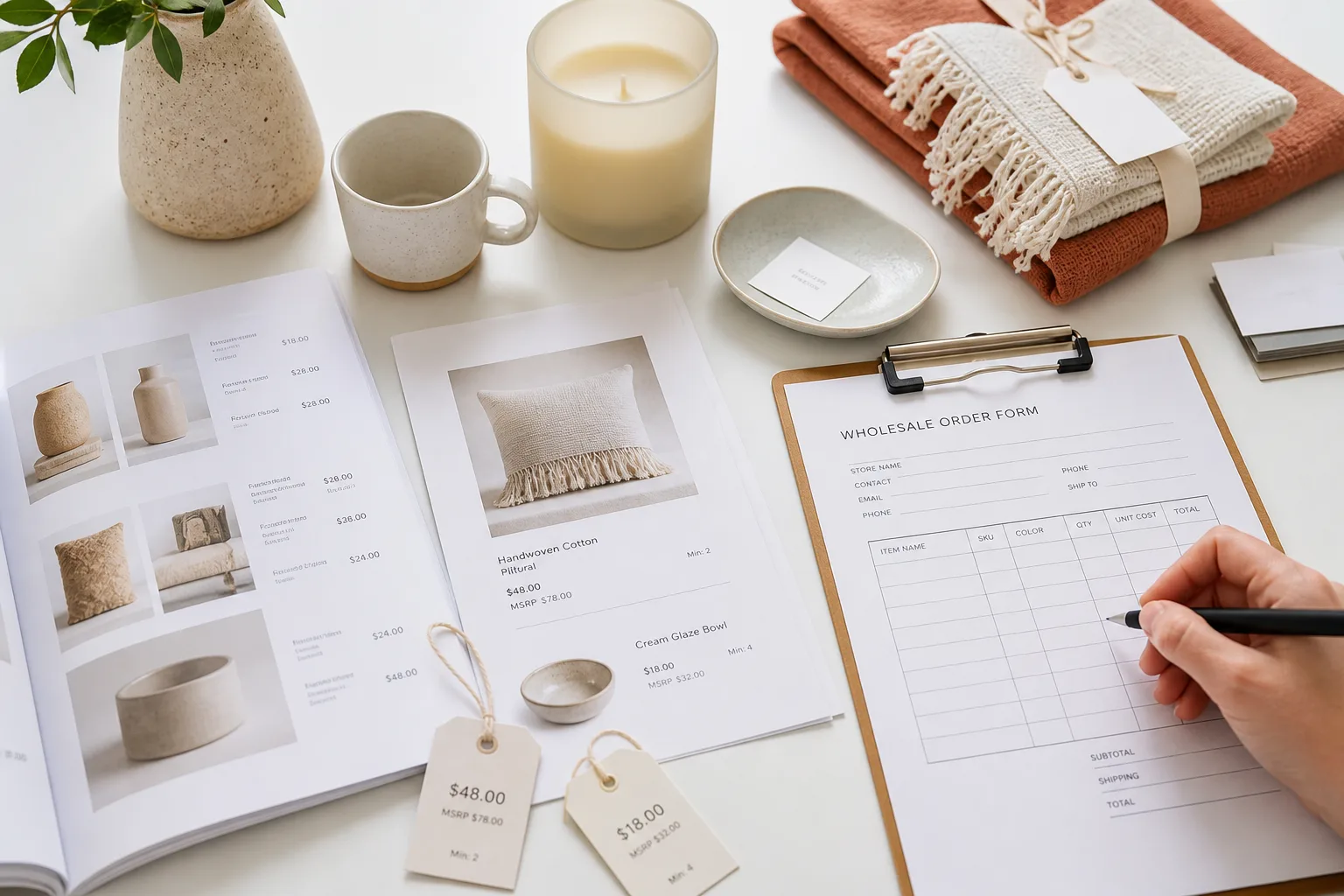 Platforms Like Faire inspired wholesale app preview